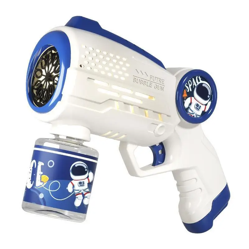 Space explorer: Bubble gun with LED light