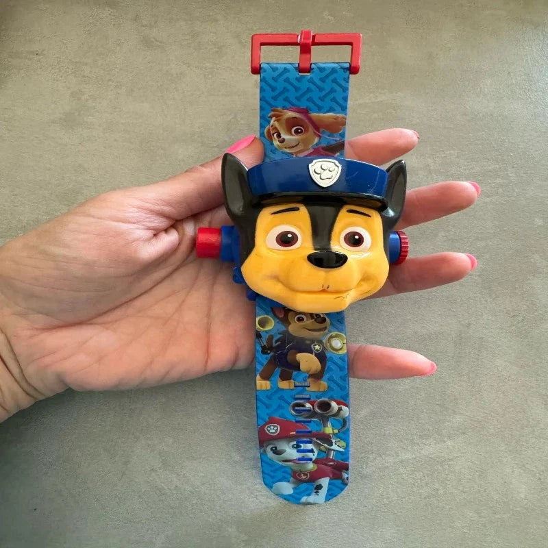 Reloj Proyección 3D Héroes de la Patrulla Canina - Paw Patrol