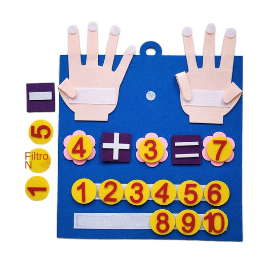 Practical counting with velcro