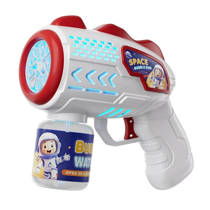 Space explorer: Bubble gun with LED light