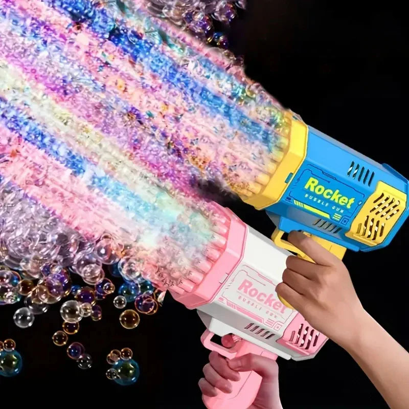 Rocket bubble gun