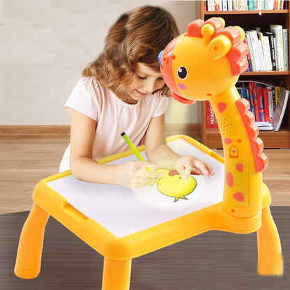 Drawing projector table