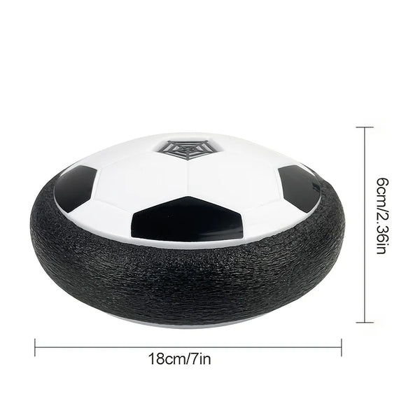 Floating soccer ball